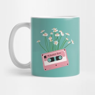 Cassette Tape Midwest Emo Music Mug